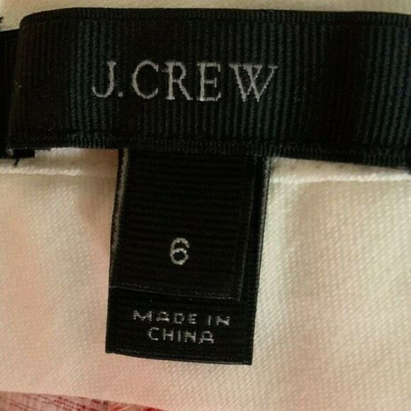 J Crew Shorts Women's Size 6 Multicolor Floral Pattern High-Rise Casual Chino - Picture 6 of 8